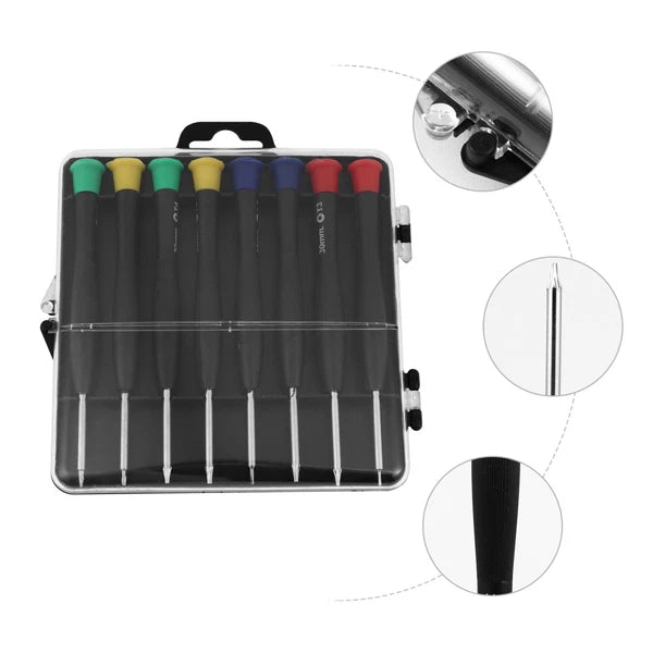 16 Pcs Screwdriver Set Household Durable Screwdrivers Watch Repair Tools
