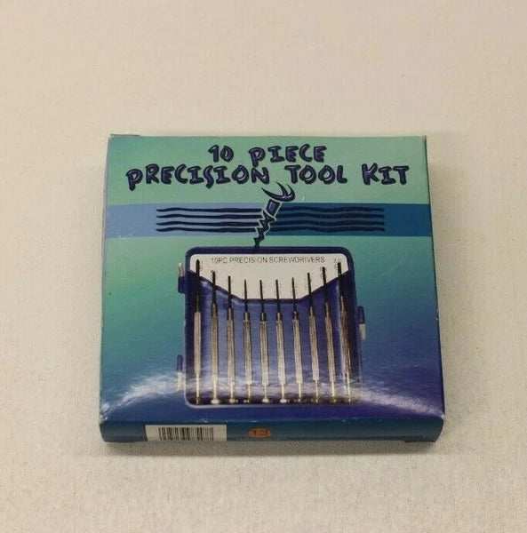 10 piece precision tool kit screwdrivers
