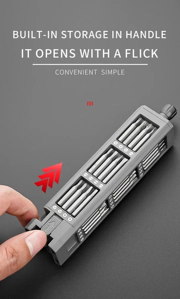 Screwdriver Kit 8/30/40/44 Precision Magnetic Bits Dismountable Screw Driver Set