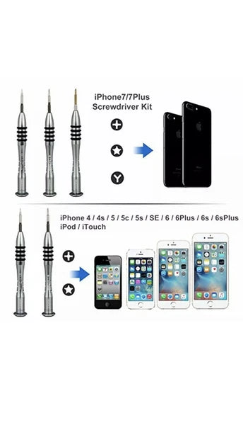 Screwdriver Kit Repair Tools 0.8 Y000 P2 PH000 For IPhone 11 XS 8 7 16 15 14 12
