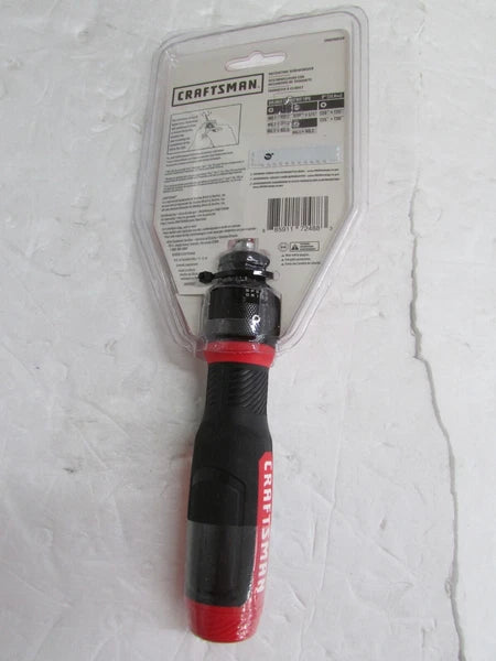 CRAFTSMAN Ratcheting Screwdriver SpeedDrive 2inch Double Ended Bits Included