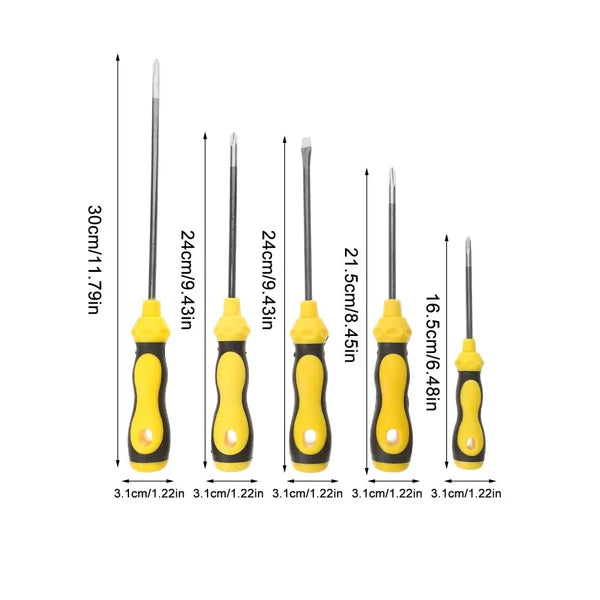 1 Set Screw Driver Assorted Flat Head Cross Precision Screwdriver Accessory