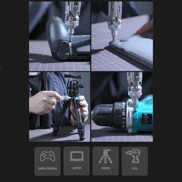 Screwdriver Set Multi-Function Hand Repair Tool with Torx Phillips Magnetic Bits