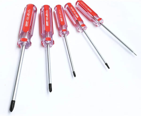 Triwing Screwdriver Set, 5 Sizes (1.5mm–5mm), Y-Shaped, Magnetic Tip, 5-in-1 Kit