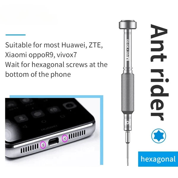 Precision Trigonal Screwdriver Set Tail Insert Cross Pentagon Mobile Phone